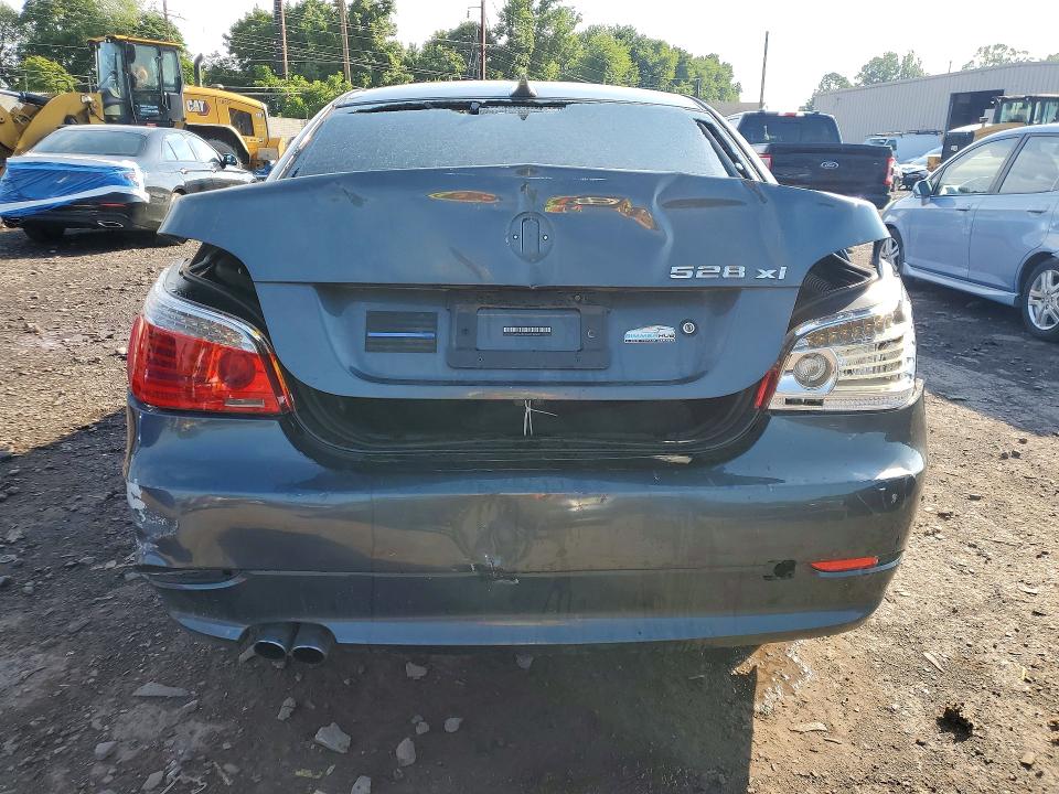 2008 BMW 5 series VIN WBANV13588C150840 COPART salvage auction — REAR END, Pa - Certificate Of Salvage, sold $15 on 2026-07-20 (photo 6)