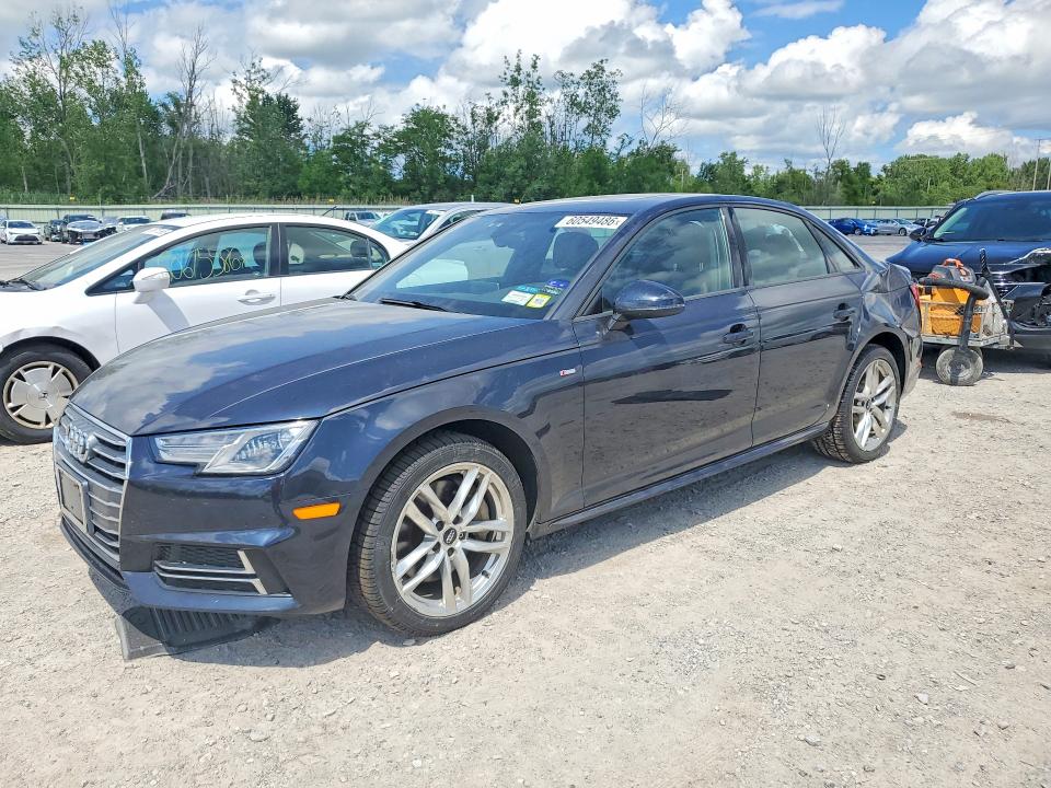 2017 Audi A4 VIN WAUDNAF42HN058769 COPART salvage auction — REAR END, Ny - Mv-907A Salvage Certificate, sold $3,550 on 2026-07-27 (photo 1)