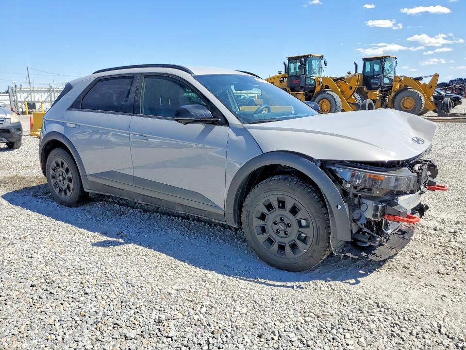 2025 Hyundai Ioniq VIN 7YAKPDDC3SY033572 COPART salvage auction — FRONT END, Co - Salvage Title, sold $9,400 on 2026-08-20 (photo 4)