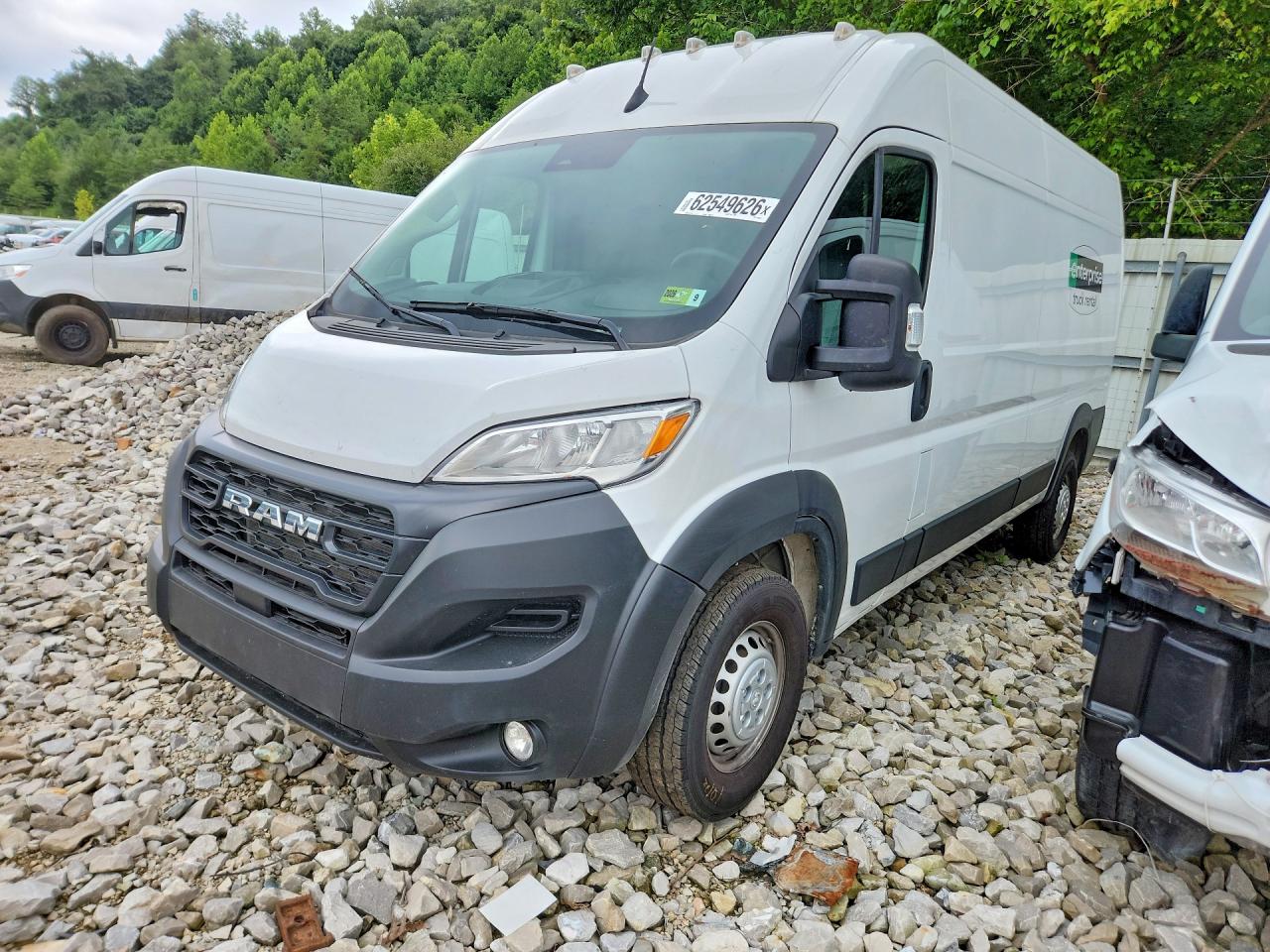 2025 Ram ProMaster 2500 VIN 3C6LRVDGXSE506492 — COPART salvage auction photo