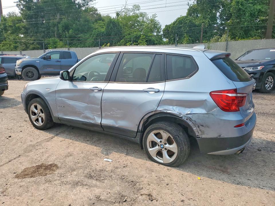 2012 BMW X3 VIN 5UXWX5C56CL727428 COPART salvage auction — SIDE, Pa - Certificate Of Salvage, sold $850 on 2026-07-20 (photo 2)