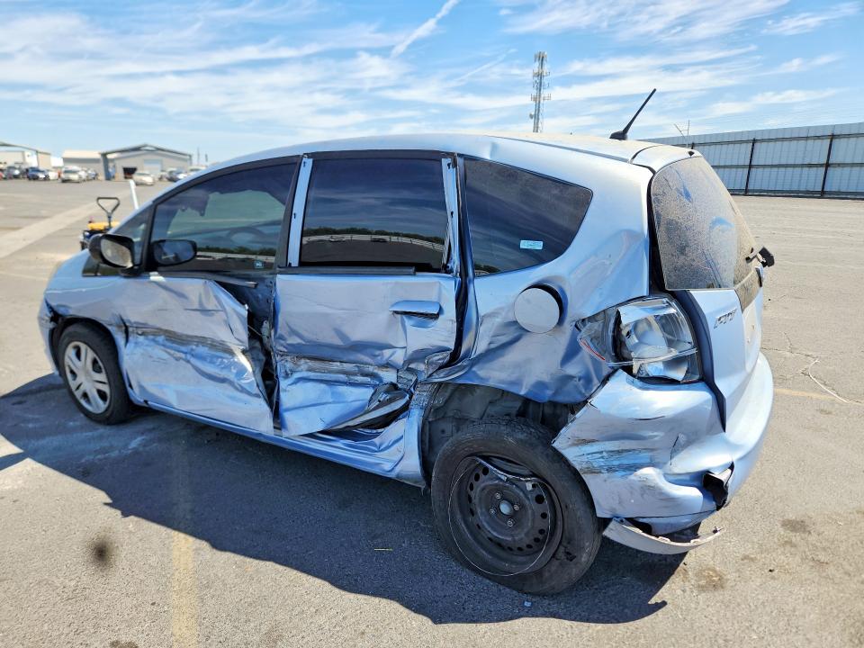 2009 Honda Fit VIN JHMGE88269S021889 COPART salvage auction — SIDE, CA - SALVAGE CERTIFICATE, sold $600 on 2026-07-13 (photo 2)