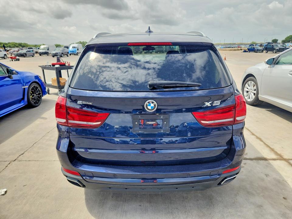 2016 BMW X5 VIN 5UXKT0C57G0S78474 COPART salvage auction — NORMAL WEAR, Tx - Certificate Of Title (P), sold $1,600 on 2026-07-27 (photo 6)