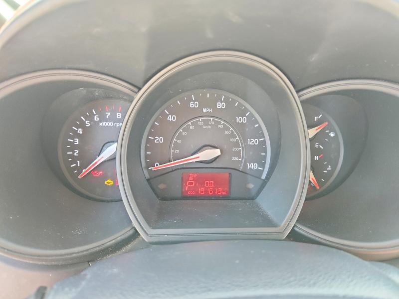 2015 Kia Rio VIN KNADM4A30F6487225 COPART salvage auction — FRONT END, Fl - Certificate Of Title (P), sold $225 on 2026-07-29 (photo 9)