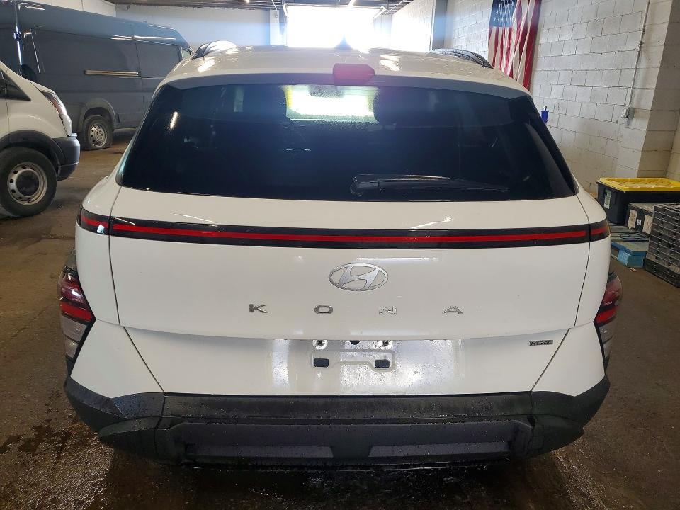 2025 Hyundai Kona VIN KM8HBCAB6SU342073 COPART salvage auction — FRONT END, Fl - Cert Of Title Slvg Rebuildable (P), sold $7,100 on 2026-07-20 (photo 6)
