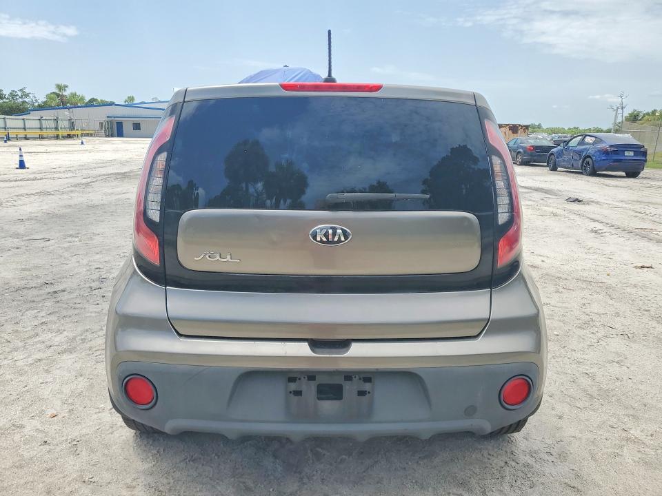 2018 Kia Soul VIN KNDJN2A27J7610990 COPART salvage auction — FRONT END, Salvage Title, sold $1,600 on 2026-07-15 (photo 6)