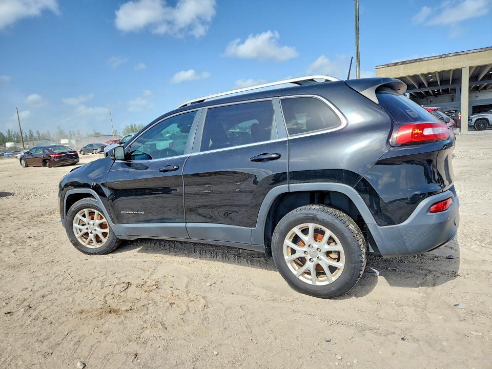 2017 Jeep Cherokee VIN 1C4PJLCB1HW613523 COPART salvage auction — FRONT END, Fl - Cert Of Title Slvg Rebuildable, sold $1,950 on 2026-07-30 (photo 2)
