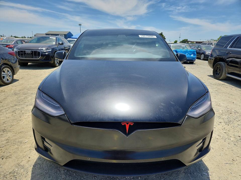 2020 Tesla Model x VIN 5YJXCBE29LF306020 COPART salvage auction — REAR END, Ca - Salvage Certificate, sold $12,600 on 2026-08-20 (photo 5)