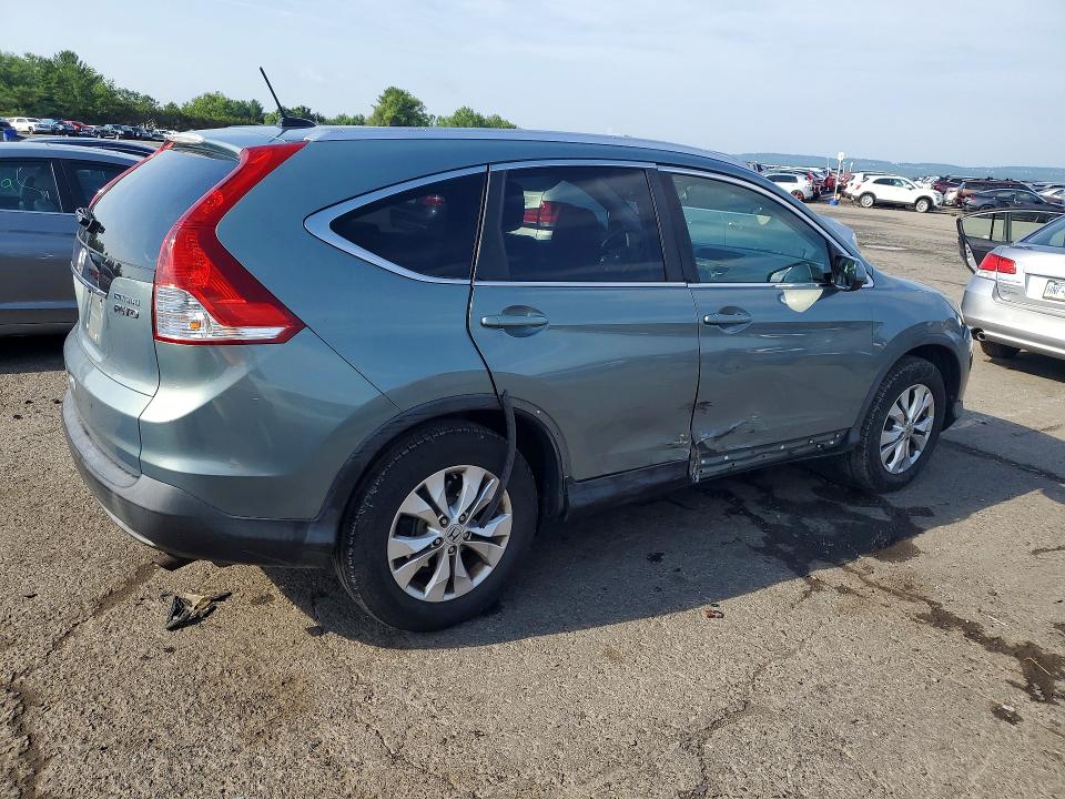 2012 Honda Cr-v VIN JHLRM4H74CC007530 COPART salvage auction — SIDE, Pa - Certificate Of Salvage, sold $2,900 on 2026-07-17 (photo 3)