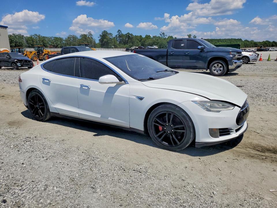 2016 Tesla Model s VIN 5YJSA1E23GF123258 COPART salvage auction — MECHANICAL, FL - CERTIFICATE OF TITLE (P), sold $1,050 on 2026-07-27 (photo 4)