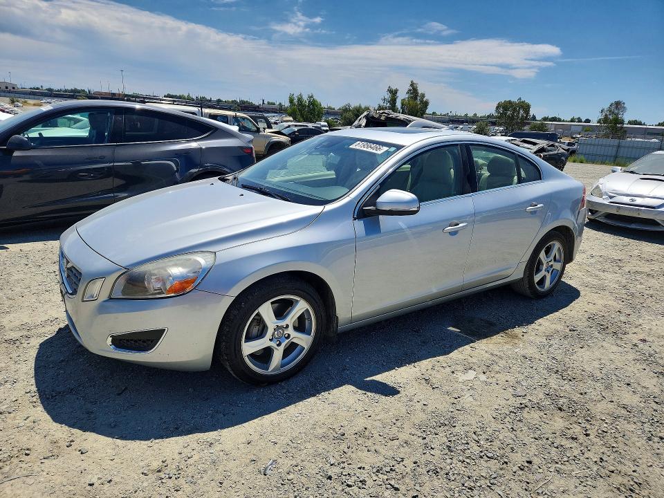 2012 Volvo S60 VIN YV1622FS0C2120747 COPART salvage auction — REAR END, CA - SALVAGE CERTIFICATE, sold $625 on 2026-08-11 (photo 1)