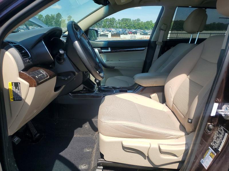 2014 Kia Sorento VIN 5XYKT3A67EG479121 COPART salvage auction — FRONT END, Nc - Salvage Certificate Of Title, sold $250 on 2026-07-28 (photo 7)
