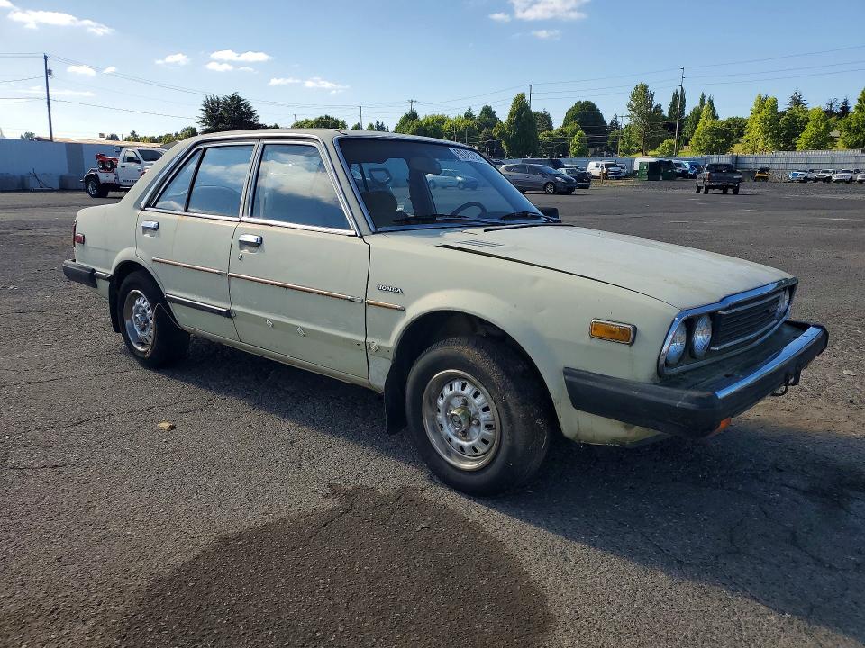 1981 Honda Accord VIN JHMSM3428BC068475 COPART salvage auction — MECHANICAL, OR - CERTIFICATE OF TITLE, sold $150 on 2026-07-22 (photo 4)