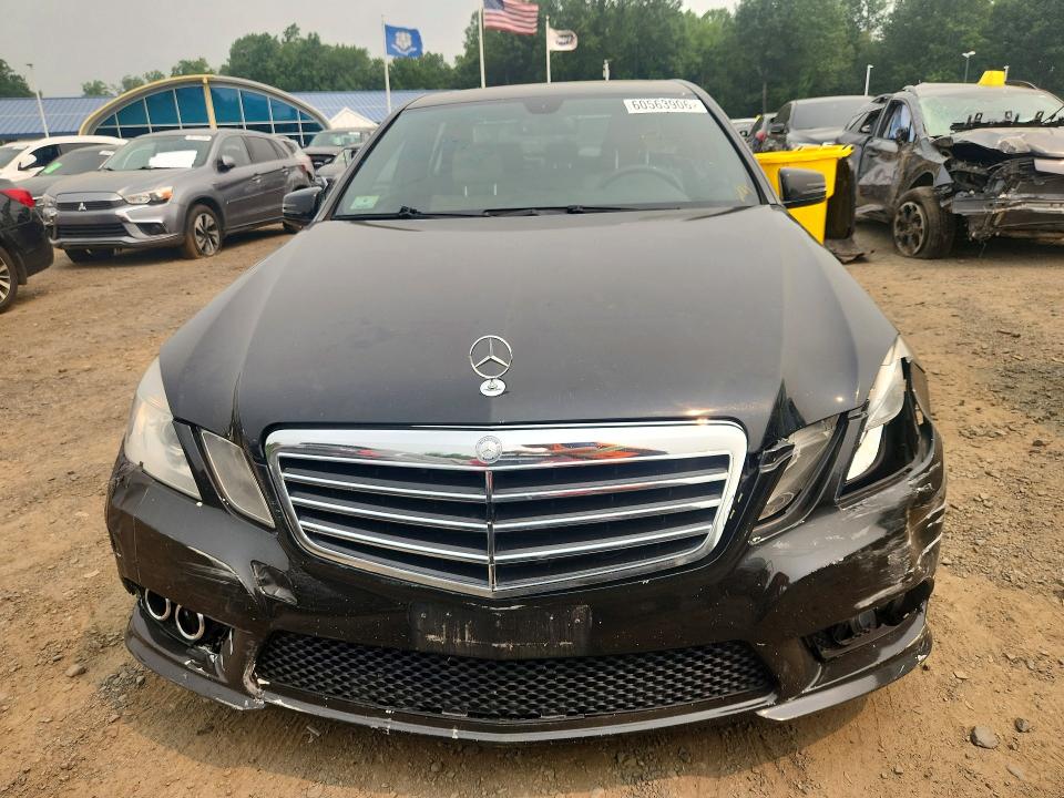 2010 Mercedes-benz E-class VIN WDDHF8HB6AA117492 COPART salvage auction — FRONT END, Ma - Cert Of Title-Salvage, sold $475 on 2026-07-16 (photo 5)