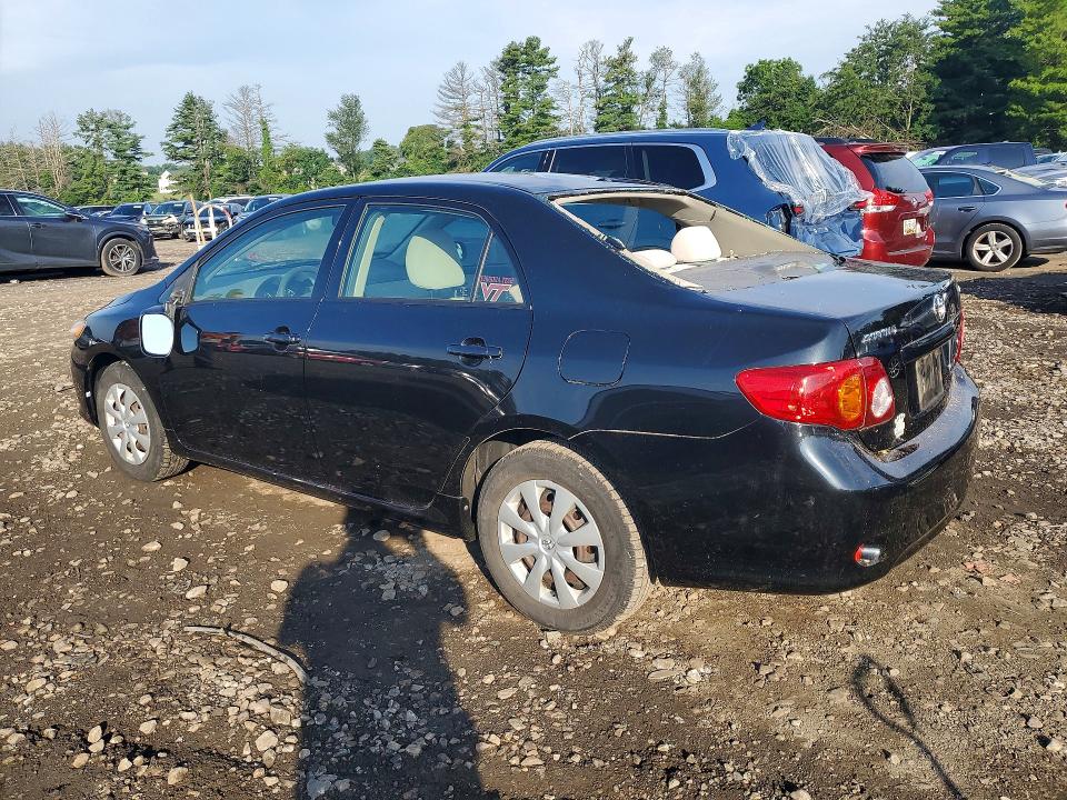 2010 Toyota Corolla VIN JTDBU4EE6AJ073023 COPART salvage auction — ROOF, Md - Certificate Of Title, sold $2,950 on 2026-07-28 (photo 2)