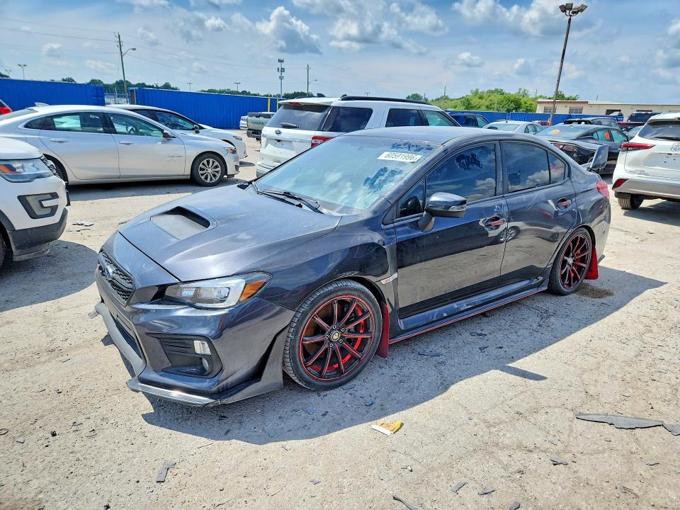 2017 Subaru Wrx VIN JF1VA2Y62H9809021 COPART salvage auction — MECHANICAL, Wv - Certificate Of Title (P), sold $9,700 on 2026-07-27 (photo 1)