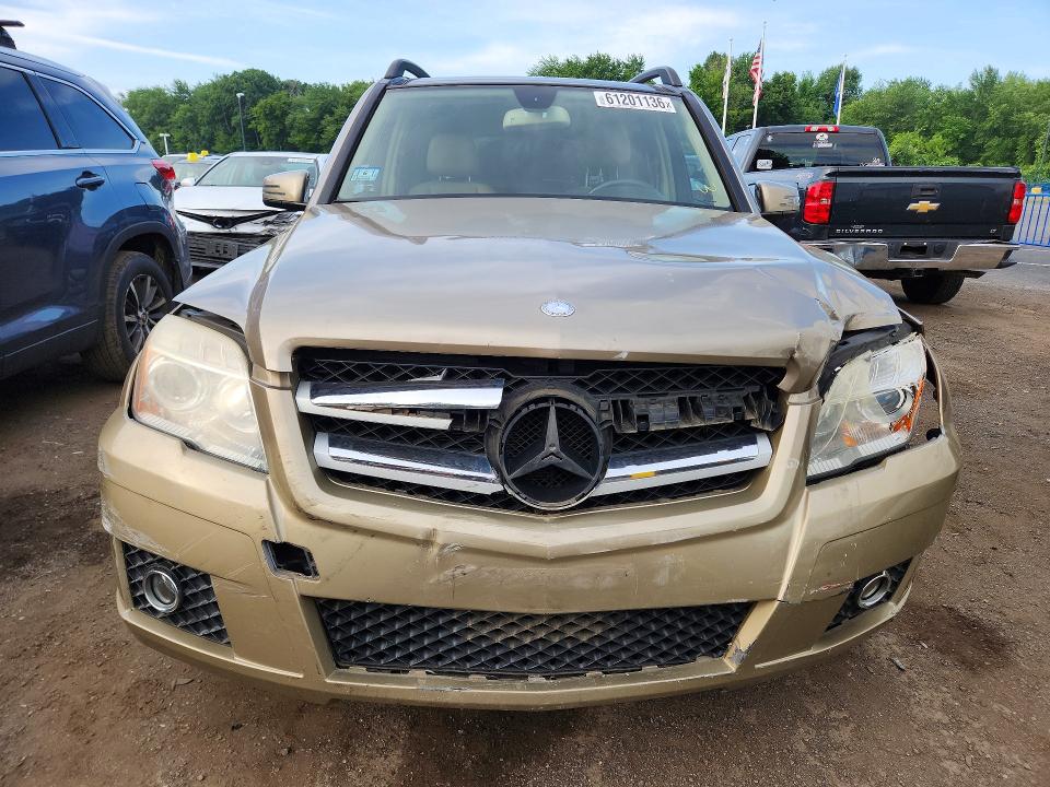 2010 Mercedes-benz Glk-class VIN WDCGG8HB5AF320731 COPART salvage auction — FRONT END, Ma - Cert Of Title-Salvage, sold $450 on 2026-07-23 (photo 5)