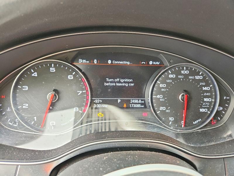 2014 Audi A6 VIN WAUFGAFC6EN129543 COPART salvage auction — MINOR DENT/SCRATCHES, Va - Certificate Of Title, sold $675 on 2026-07-23 (photo 9)