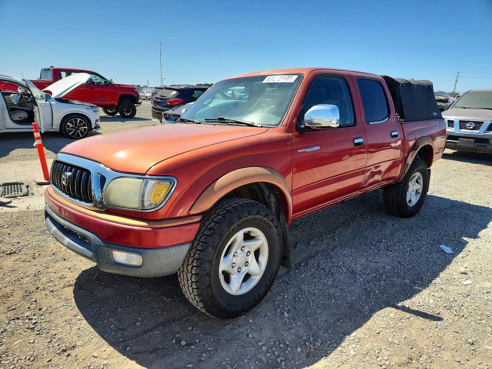 2001 Toyota Tacoma VIN 5TEGN92NX1Z858980 COPART salvage auction — SIDE, CA - SALVAGE CERTIFICATE, sold $125 on 2026-07-24 (photo 1)