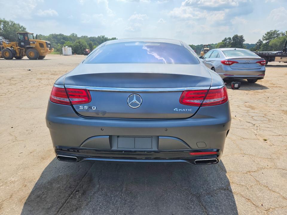 2017 Mercedes-benz S class VIN WDDXJ8FB6HA030912 COPART salvage auction — SIDE, AL - CERT OF TITLE-REBUILT (P), sold $7,900 on 2026-07-24 (photo 6)