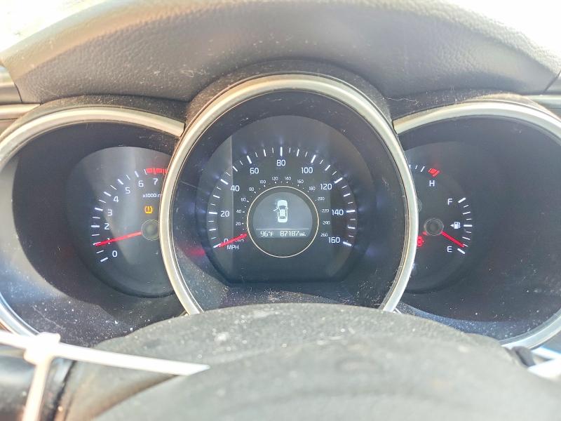 2015 Kia Optima VIN 5XXGM4A79FG442501 COPART salvage auction — MECHANICAL, Oh - Certificate Of Title, sold $550 on 2026-07-29 (photo 9)