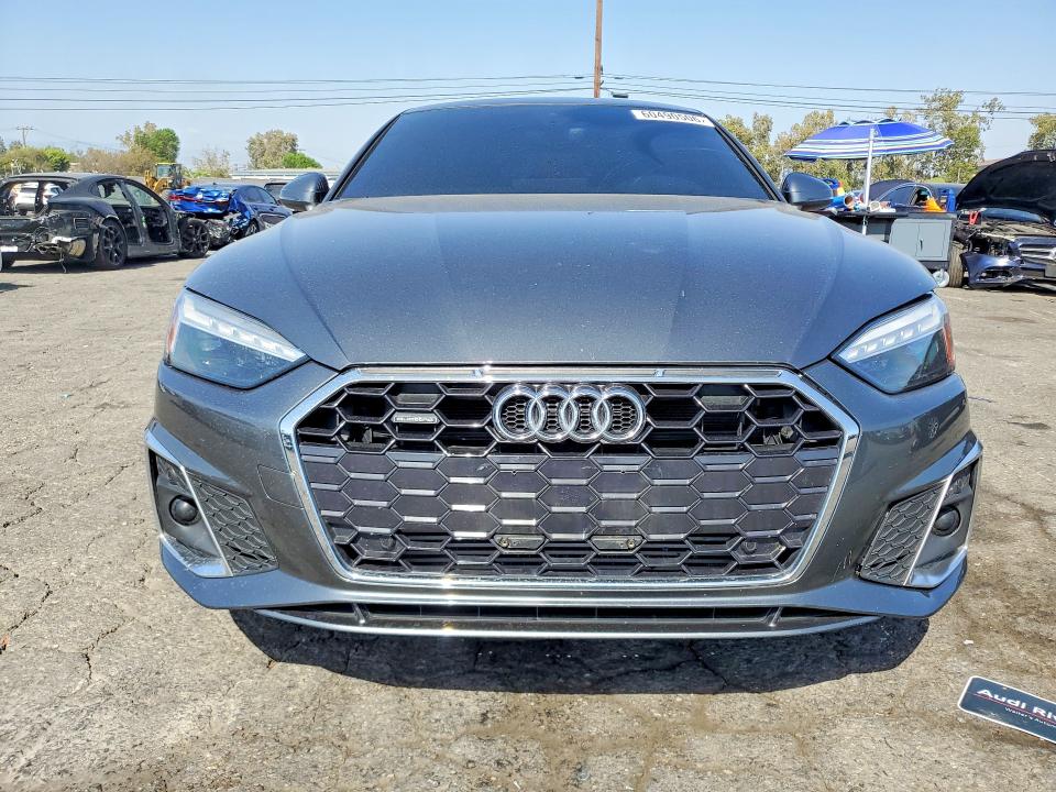 2023 Audi A5 VIN WAUDACF54PA008820 COPART salvage auction — SIDE, Ca - Salvage Certificate, sold $17,100 on 2026-08-17 (photo 5)