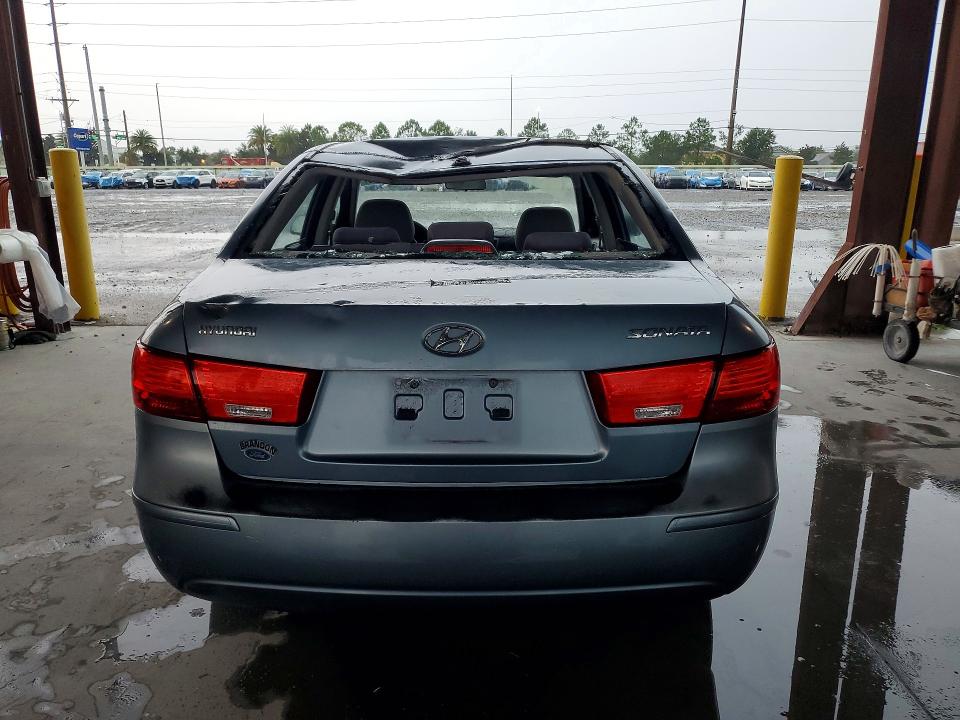 2010 Hyundai Sonata VIN 5NPET4AC1AH581218 COPART salvage auction — REAR END, FL - CERT OF TITLE SLVG REBUILDABLE, sold $925 on 2026-07-31 (photo 6)