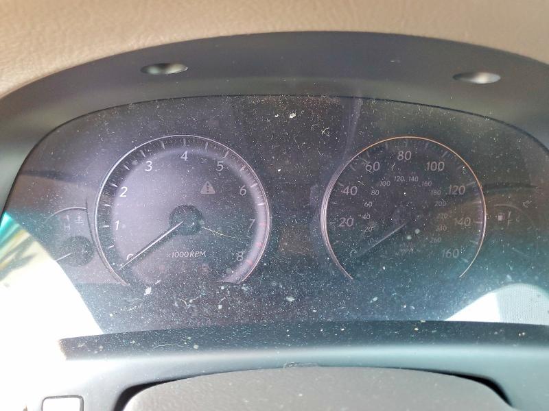 2009 Lexus Ls 460 VIN JTHCL46F695002339 COPART salvage auction — FRONT END, Pa - Cert Of Title (P), sold $975 on 2026-07-31 (photo 9)