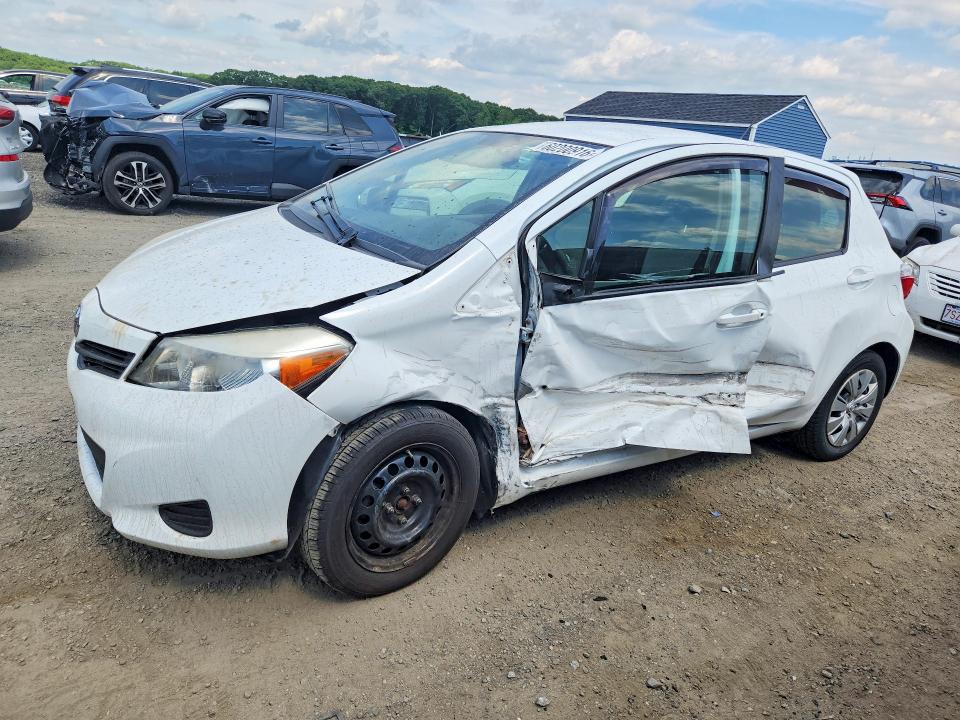 2012 Toyota Yaris VIN JTDKTUD38CD541161 COPART salvage auction — SIDE, Ma - Cert Of Title-Reconstrctd Coll, sold $125 on 2026-07-29 (photo 1)