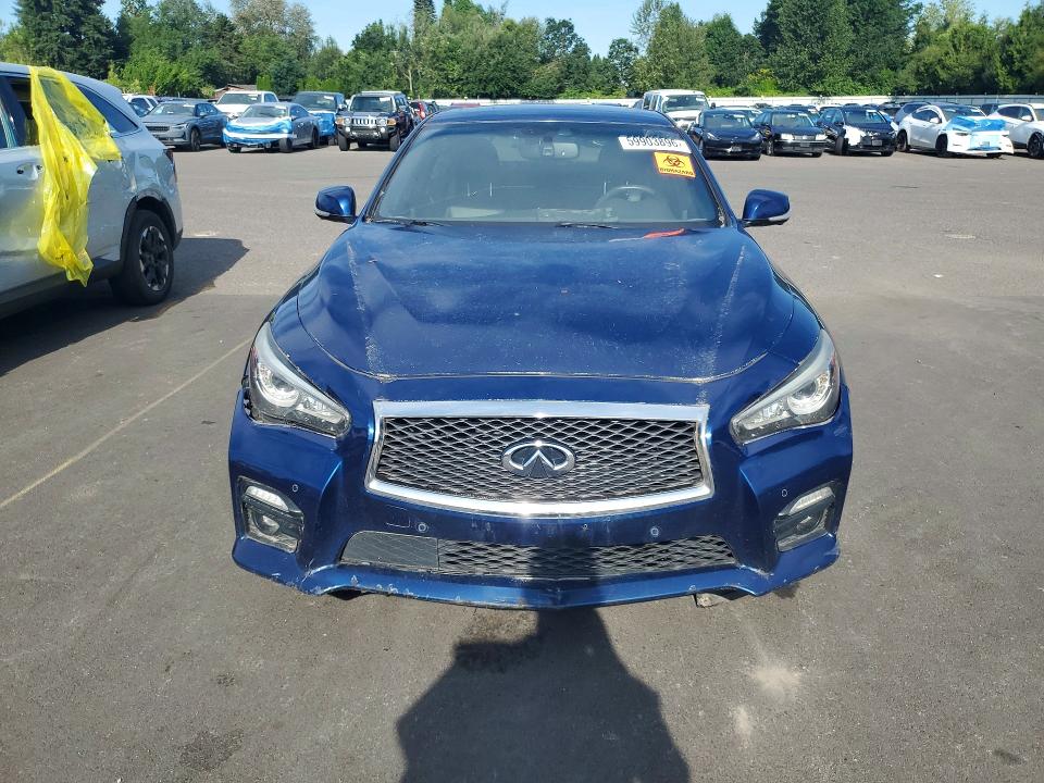 2017 Infiniti VIN JN1FV7AR7HM870305 COPART salvage auction — FRONT END, Wa - Vehicle Cert Of Ownership-Titl (P), sold $3,550 on 2026-07-08 (photo 5)