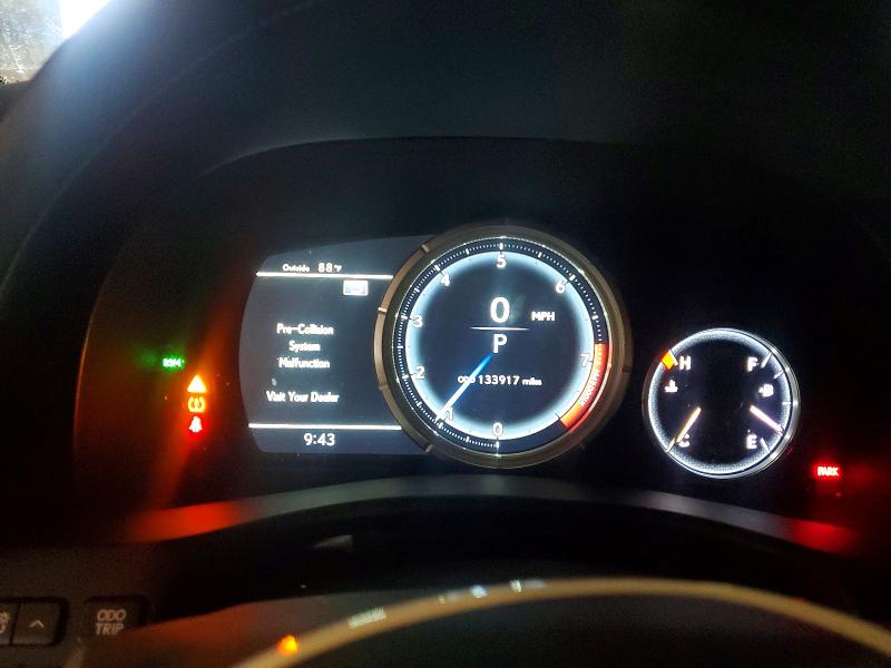 2017 Lexus Gs VIN JTHBZ1BL7HA010508 COPART salvage auction — FRONT END, Fl - Cert Of Title Slvg Rebuildable, sold $4,900 on 2026-07-20 (photo 9)