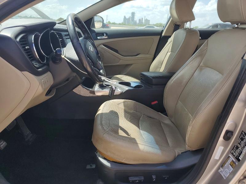 2013 Kia Optima VIN 5XXGN4A77DG154972 COPART salvage auction — FRONT END, Tx - Certificate Of Title, sold $1,000 on 2026-07-09 (photo 7)