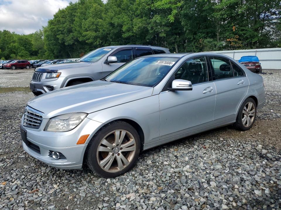 2011 Mercedes-benz C class VIN WDDGF8BB5BR145078 COPART salvage auction — SIDE, Ma - Cert Of Title-Reconstrctd Coll, sold $750 on 2026-07-16 (photo 1)