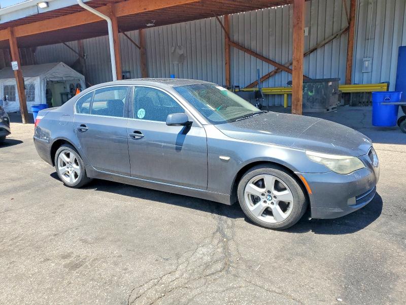 2008 BMW 5 series VIN WBANV93568C131296 COPART salvage auction — FRONT END, CO - PUBLIC - SALVAGE TITLE (P), sold $1,100 on 2026-07-28 (photo 4)