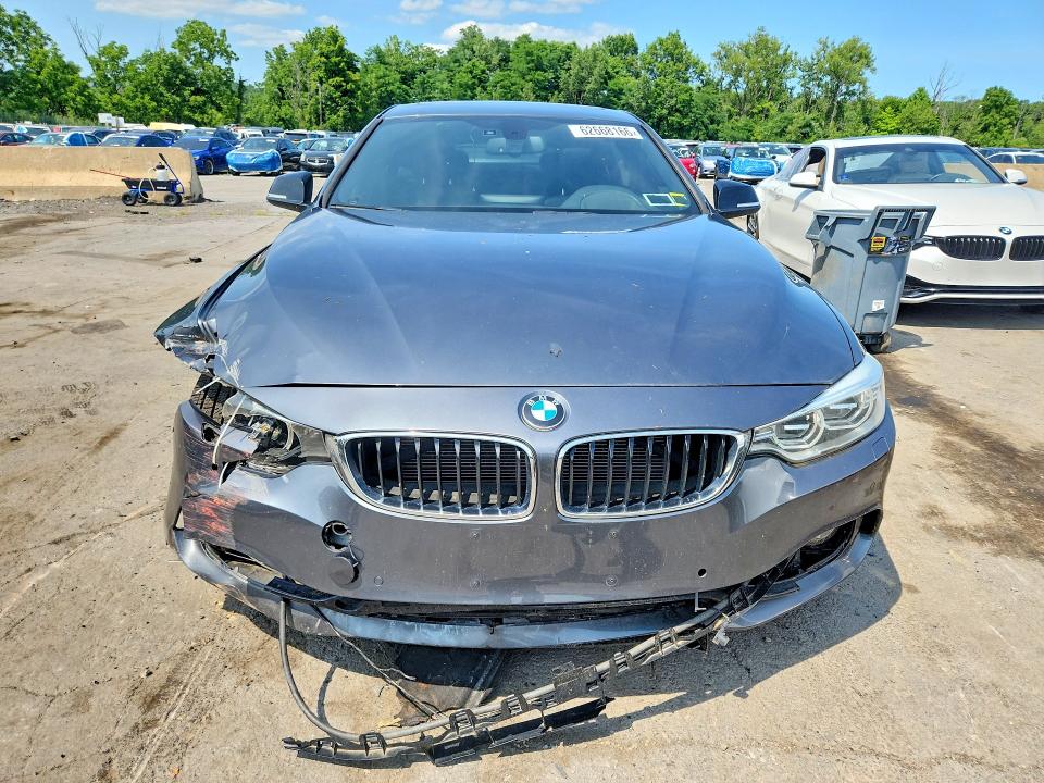 2015 BMW 4er VIN WBA4B3C53FD670354 COPART salvage auction — FRONT END, Ny - Mv-907A Salvage Certificate, sold $3,550 on 2026-08-18 (photo 5)