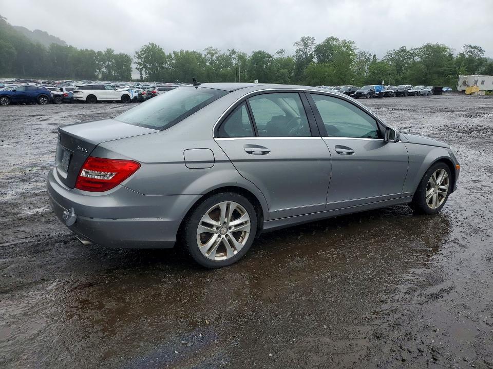 2014 Mercedes-benz C-klasse VIN WDDGF8AB9EG193037 COPART salvage auction — FRONT END, Ny - Certificate Of Title, sold $875 on 2026-07-14 (photo 3)