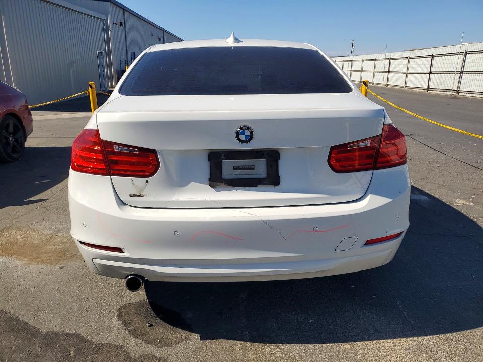 2015 BMW 3er VIN WBA3B1G59FNT05407 COPART salvage auction — FRONT END, CA - SALVAGE CERTIFICATE, sold $750 on 2026-07-23 (photo 6)