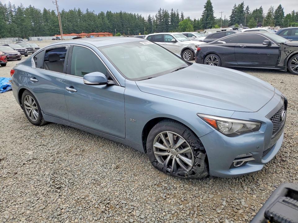 2016 Infiniti Q50 VIN JN1EV7AR4GM340349 COPART salvage auction — SIDE, Wa - Bill Of Sale, sold $4,050 on 2026-07-17 (photo 4)