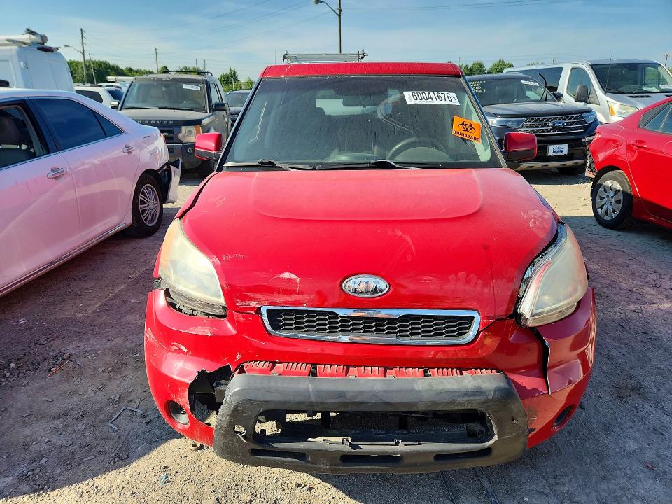2010 Kia Soul VIN KNDJT2A29A7039220 COPART salvage auction — FRONT END, In - Cert Of Title-Salvage Title, sold $175 on 2026-07-28 (photo 5)