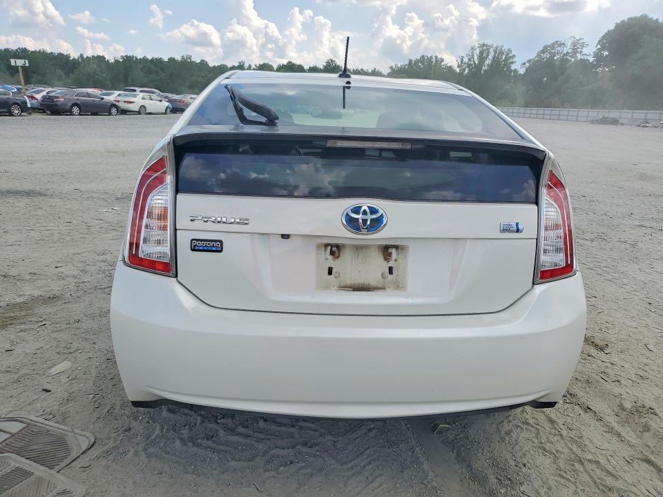 2015 Toyota Prius VIN JTDKN3DU8F0410840 COPART salvage auction — MECHANICAL, SC - CERT OF TITLE-SALVAGE WATER, sold $2,750 on 2026-07-08 (photo 6)