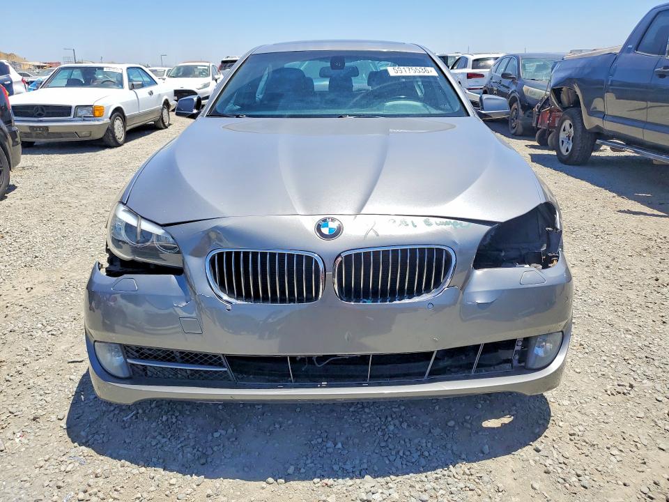 2012 BMW 5er VIN WBAFR7C50CC808235 COPART salvage auction — FRONT END, Ca - Salvage Certificate, sold $125 on 2026-07-21 (photo 5)