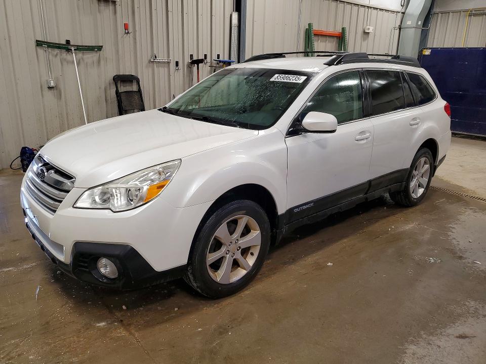 2014 Subaru Outback VIN 4S4BRCCC5E3211637 COPART salvage auction — SIDE, WY - CERTIFICATE OF TITLE, sold $1,050 on 2026-07-29 (photo 1)