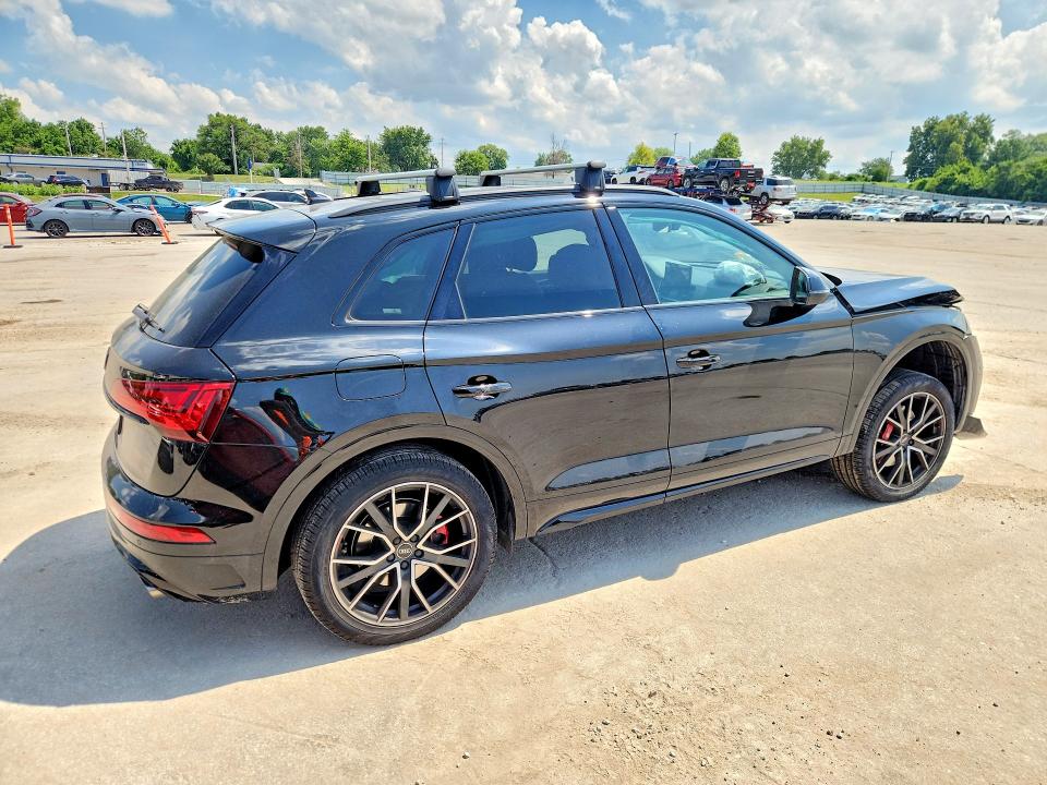 2025 Audi Sq5 VIN WA1B4AFY3S2053518 COPART salvage auction — FRONT END, Mo - Salvage Certificate Of Title, sold $16,100 on 2026-08-21 (photo 3)