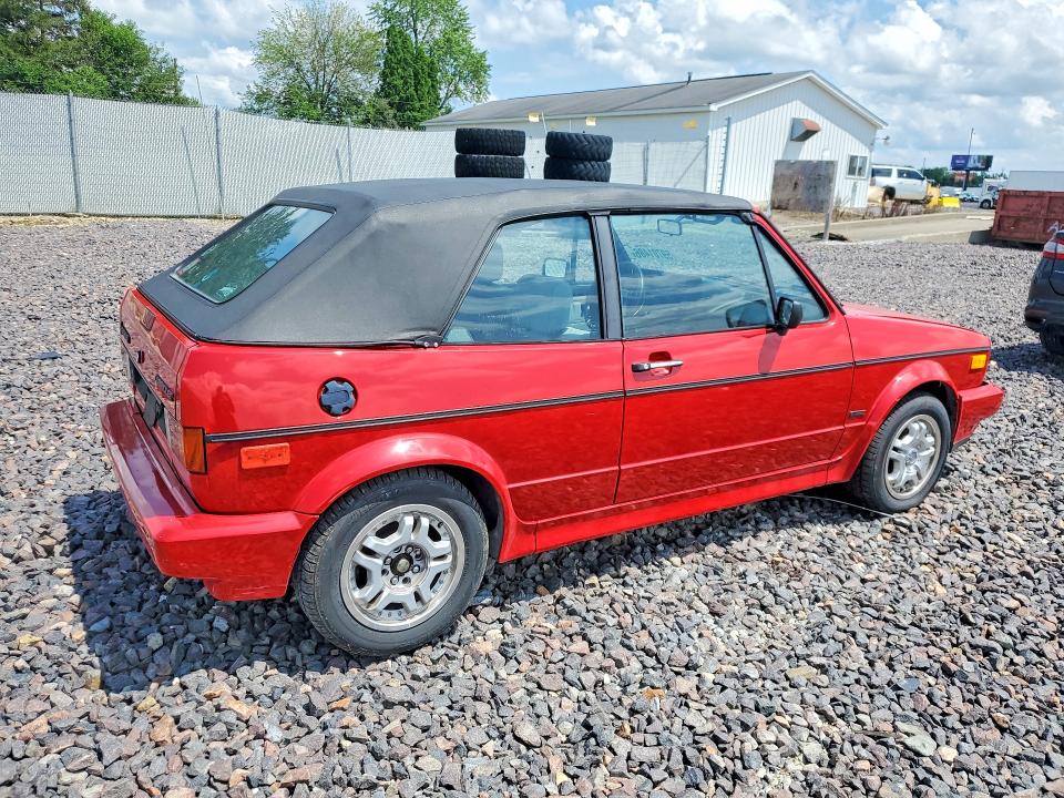 1990 Volkswagen VIN WVWCB5157LK010435 COPART salvage auction — FRONT END, In - Cert Of Title-Salvage Title, sold $60 on 2026-08-18 (photo 3)