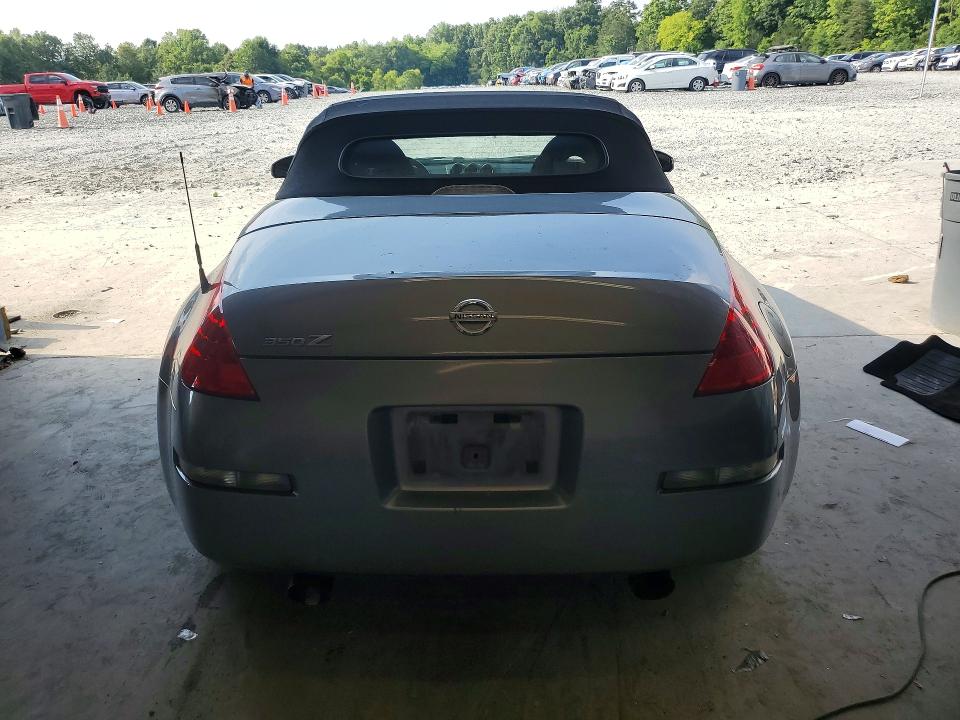 2006 Nissan 350z VIN JN1AZ36A46M457619 COPART salvage auction — MECHANICAL, Nc - Dealer Only Clean Title, sold $1,500 on 2026-07-25 (photo 6)