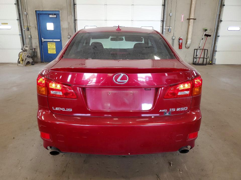 2008 Lexus Is 250 VIN JTHCK262585019071 COPART salvage auction — MINOR DENT/SCRATCHES, MN - CERTIFICATE OF TITLE, sold $1,550 on 2026-07-28 (photo 6)