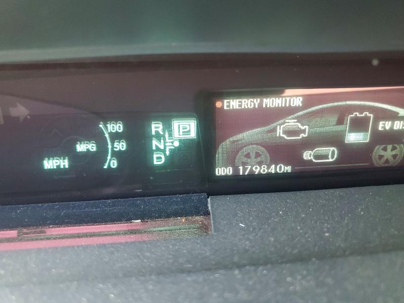 2014 Toyota Prius VIN JTDKN3DP3E3057611 COPART salvage auction — FRONT END, CA - SALVAGE CERTIFICATE, sold $3,900 on 2026-07-27 (photo 9)