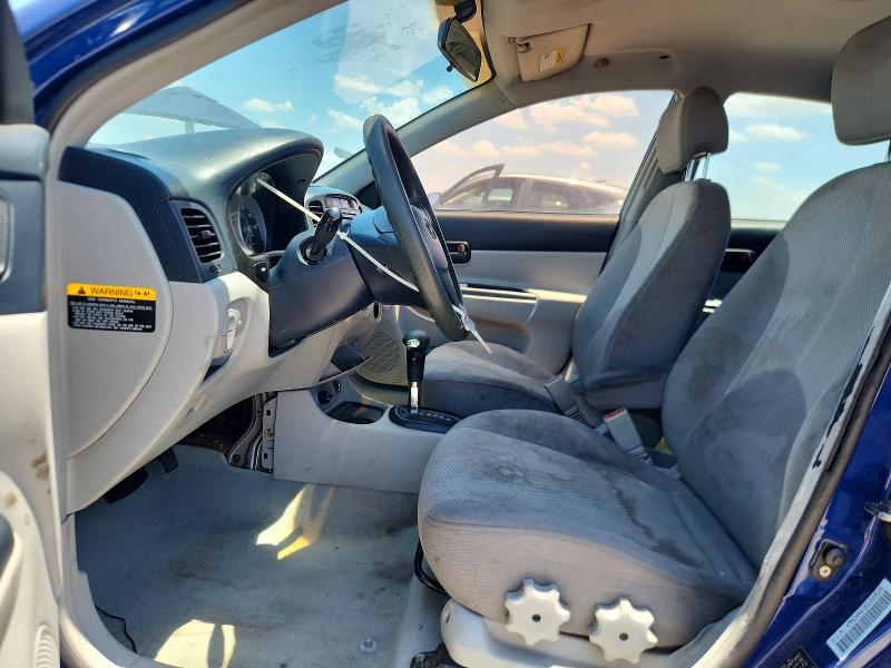 2006 Hyundai Accent VIN KMHCN46C96U029520 COPART salvage auction — NORMAL WEAR, TX - CERTIFICATE OF TITLE, sold $475 on 2026-07-27 (photo 7)