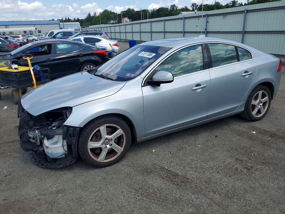 2013 Volvo S60 VIN YV1612FS8D2227159 COPART salvage auction — FRONT END, Pa - Certificate Of Salvage, sold $425 on 2026-07-31 (photo 1)