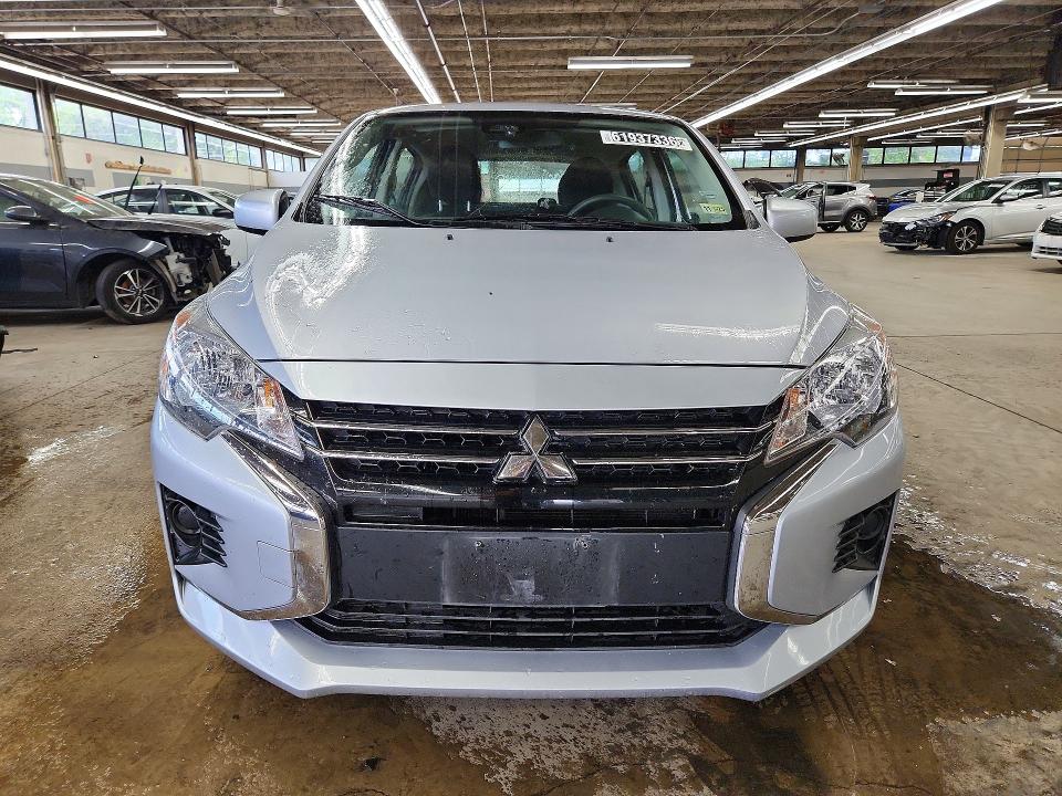 2024 Mitsubishi Mirage VIN ML32AUHJ9RH025135 COPART salvage auction — REAR END, Mn - Certificate Of Title (P), sold $4,850 on 2026-07-22 (photo 5)